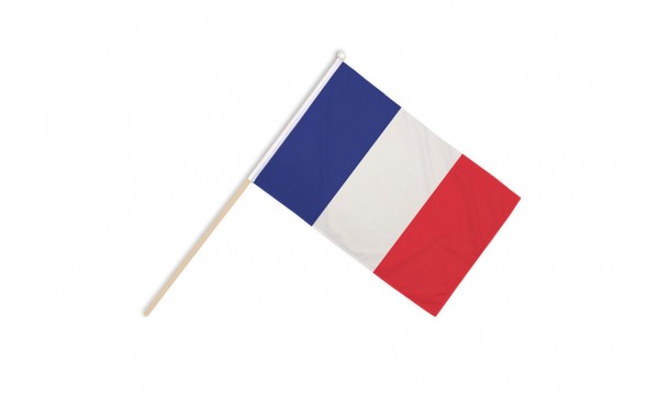 France Hand Flags